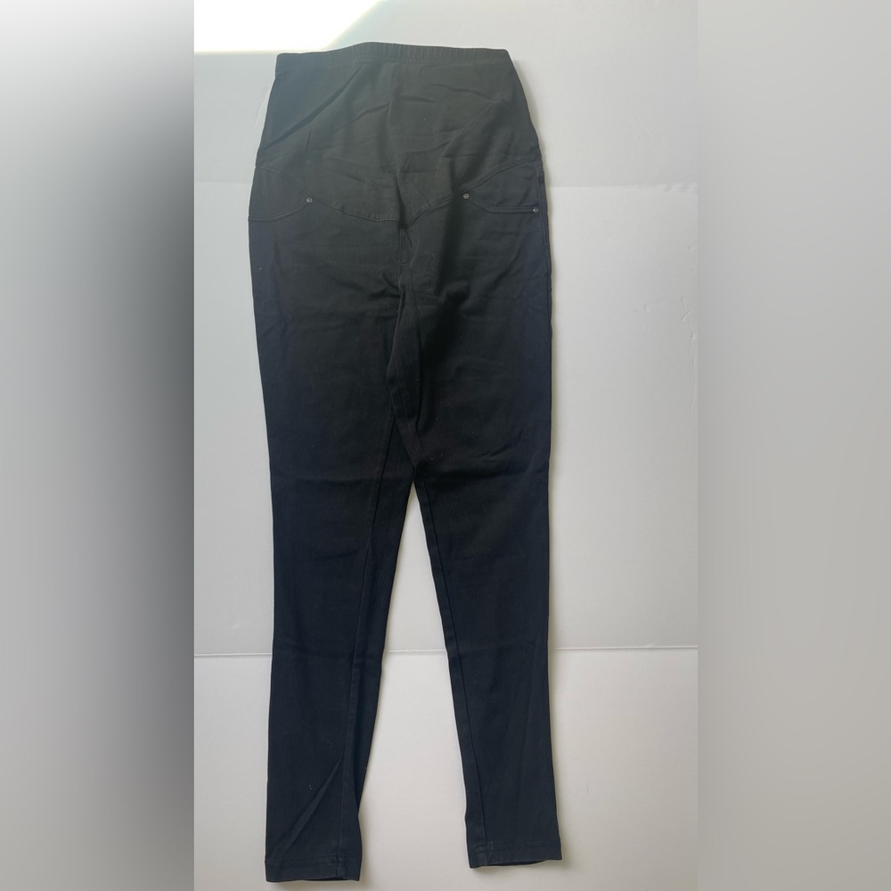 Time and Tru Maternity Black Skinny Jeans Size 8-10